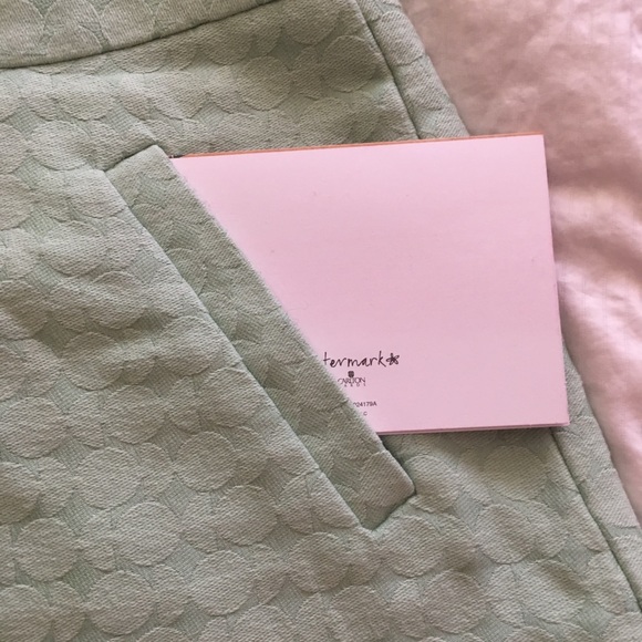 Mint green mini skirt - Picture 2 of 4